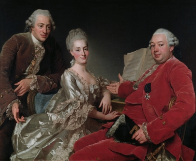 John Jennings Esq., his Brother and Sister-in-Law *oil on canvas *121 x 148 cm *Sign. 1769